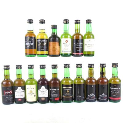 Selection of Port Miniatures 16x5cl