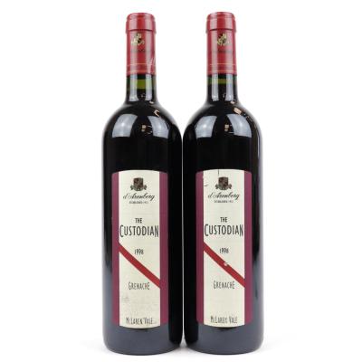 D'Arenberg The Custodian Grenache 1998 McLaren Vale 2x75cl