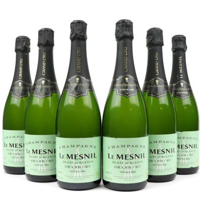 Le Mesnil Blanc-De-Blancs Brut 2004 Vintage Champagne Grand-Cru 6x75cl