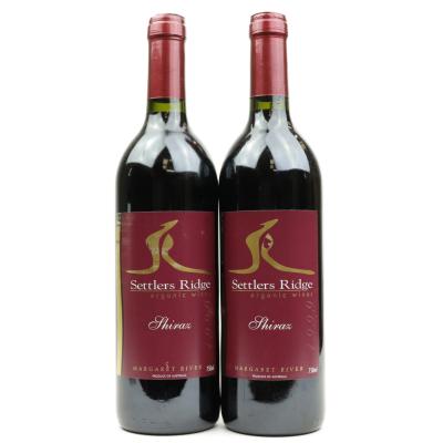 Settlers Ridge Shiraz 1999 Margaret River 2x75cl