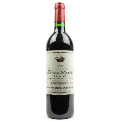 Reserve De La Comtesse De Lalande 1993 Pauillac