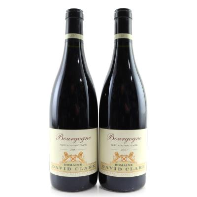 Dom. D.Clark Pinot Noir 2007 Bourgogne 2x75cl