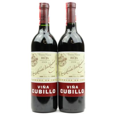 Vina Cubillo 2009 Rioja 2x75cl