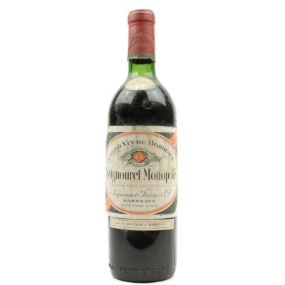 Seignouret Monopole 1959 St-Emilion