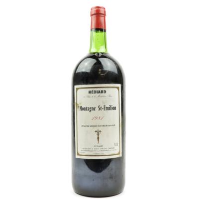 Hediard 1981 Montagne-St-Emilion 150cl