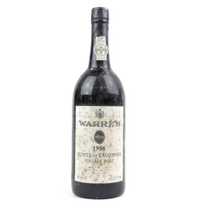 Warre's Quinta Da Cavadinha 1986 Vintage Port