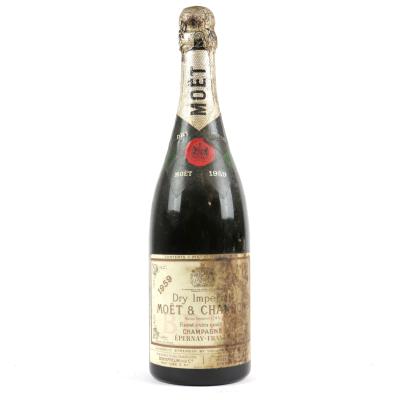 Moet & Chandon Dry Imperial Brut 1959 Vintage Champagne