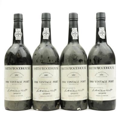 Smith Woodhouse 1980 Vintage Port 4x75cl