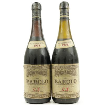 NO SELLER INFO - Cantine C. F. 1971 Barolo 2x75cl