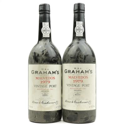 Graham's Malvedos 1979 Vintage Port 2x75cl