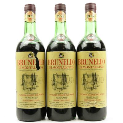 Fattoria Casale Del Bosco 1975 Brunello di Montalcino Riserva 3x75cl