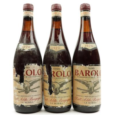 D.A.Borgogno La Morra 1970 Barolo 3x72cl