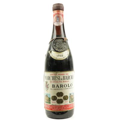 NO SELLER INFO - Marchesi Di Barolo 1968 Barolo