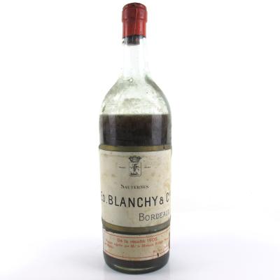 Blanchy's 1905 Sauternes