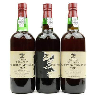 Quinta De La Rosa 1992 LBV Port 3x75cl