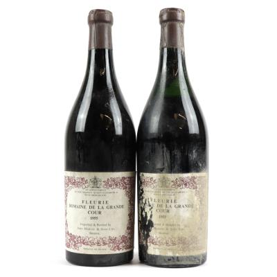 Dom. De La Grande Cour 1955 Fleurie / 2 Bottles