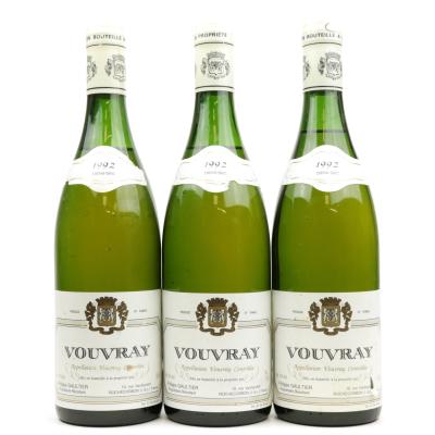 P.Gaultier Demi-Sec 1992 Vouvray 3x75cl