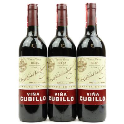 Vina Cubillo 2009 Rioja 3x75cl