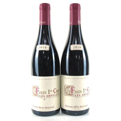 Dom. D.Berthaut \"Les Arvelets\" 2010 Fixin 1er-Cru 2x75cl