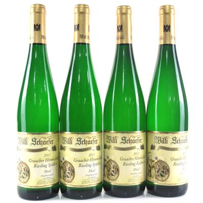 W.Schaefer Riesling Kabinett 2013 & Spatlese 2015 4x75cl