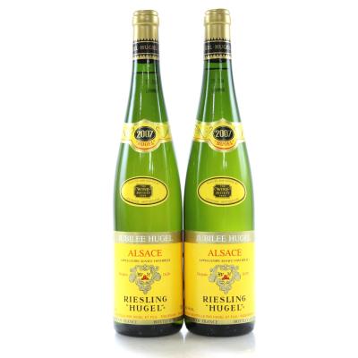 Hugel Jubilee Riesling 2007 Alsace 2x75cl