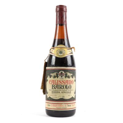 Calissano 1968 Barolo Riserva Speciale