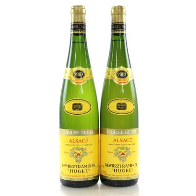 Hugel Jubilee Gewurztraminer 2007 Alsace 2x75cl