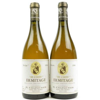 M.Chapoutier De L'Oree 1996 Ermitage Blanc 2x75cl