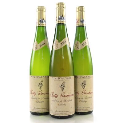 R.Gassmann Silberberg De Rorschwihr Riesling 2004 Alsace 3x75cl