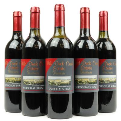 Wild Duck Creek Springflat Shiraz 2000 Heathcote 5x75cl