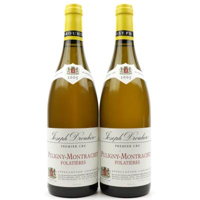 J.Drouhin Folatieres 2005 Puligny-Montrachet 1er-Cru 2x75cl