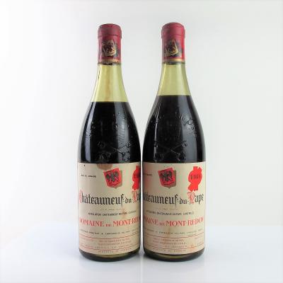 Dom. de Mont-Redon 1966 Chateauneuf-Du-Pape 2x75cl