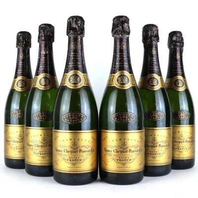 Veuve Clicquot Ponsardin 1988 Vintage Champagne 6x75cl