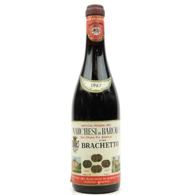 Marchesi Di Barolo Brachetto 1967 Piemonte