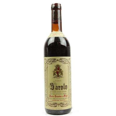 NO SELLER INFO - Paolo Scavino 1971 Barolo