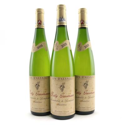 R.Gassmann Moenchreben De Rorschwihr Auxerrois 2005 Alsace 3x75cl