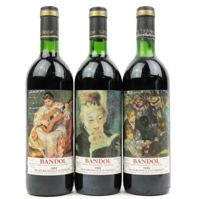 La Roque 1988 Bandol 3x75cl