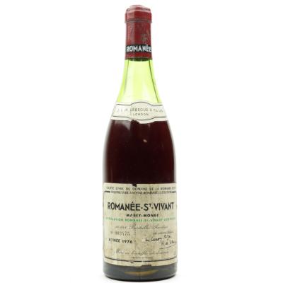 Dom. De La Romanee-Conti 1976 Romanee-St-Vivant Grand-Cru