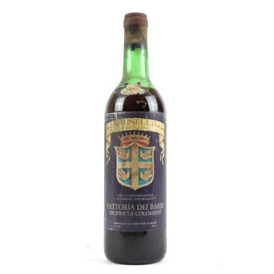 Fattoria Dei Barbi 1966 Brunello di Montalcino