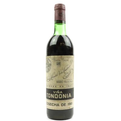 Vina Tondonia 1961 Rioja Gran Reserva