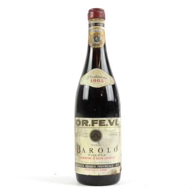 Or.Fe.Vi 1965 Barolo Riserva