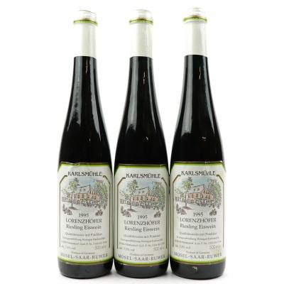 Lorenzhofer Riesling Eiswein 1995 Mosel 3x50cl