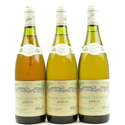 Dom. De La Maladiere Preuses 1997 Chablis Grand-Cru 3x75cl