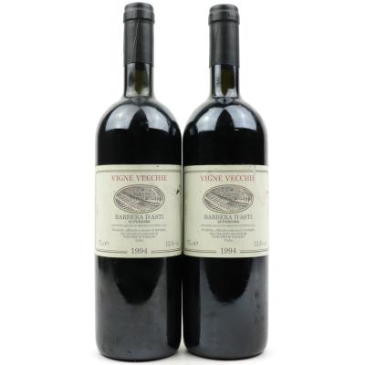 Vinchio E Vaglio Vigne Vecchie 1994 Barbera d'Asti 2x75cl