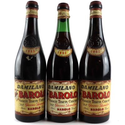 G.Damilano 1952 Barolo / 3 Bottles