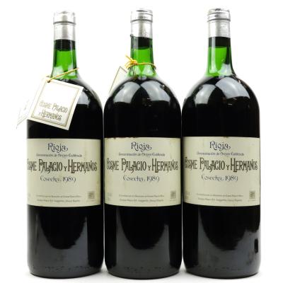 Cosme Palacio Y Hermanos 1989 Rioja Crianza 3x150cl