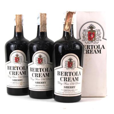 Bertola Cream Sherry / 3 Bottles