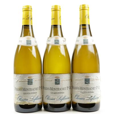 O.Leflaive Folatieres 2011 Puligny-Montrachet 1er-Cru 3x75cl