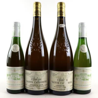 Assorted Sweet Wines 1995 & 2003 Loire Valley 2x37.5cl & 2x75cl