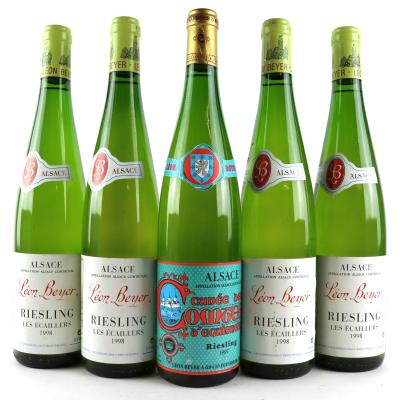 L.Beyer Riesling 1997 & 1998 Alsace 5x75cl